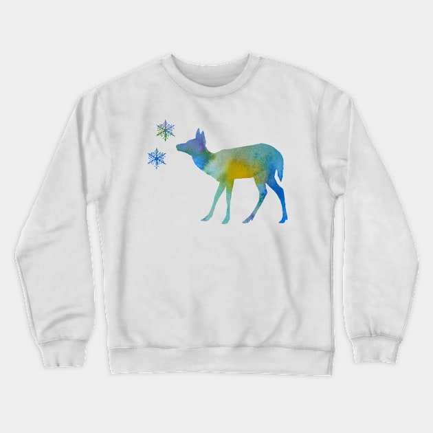 Deer Crewneck Sweatshirt by TheJollyMarten